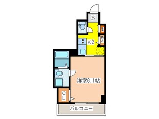 S-RESIDENCE南堀江の物件間取画像